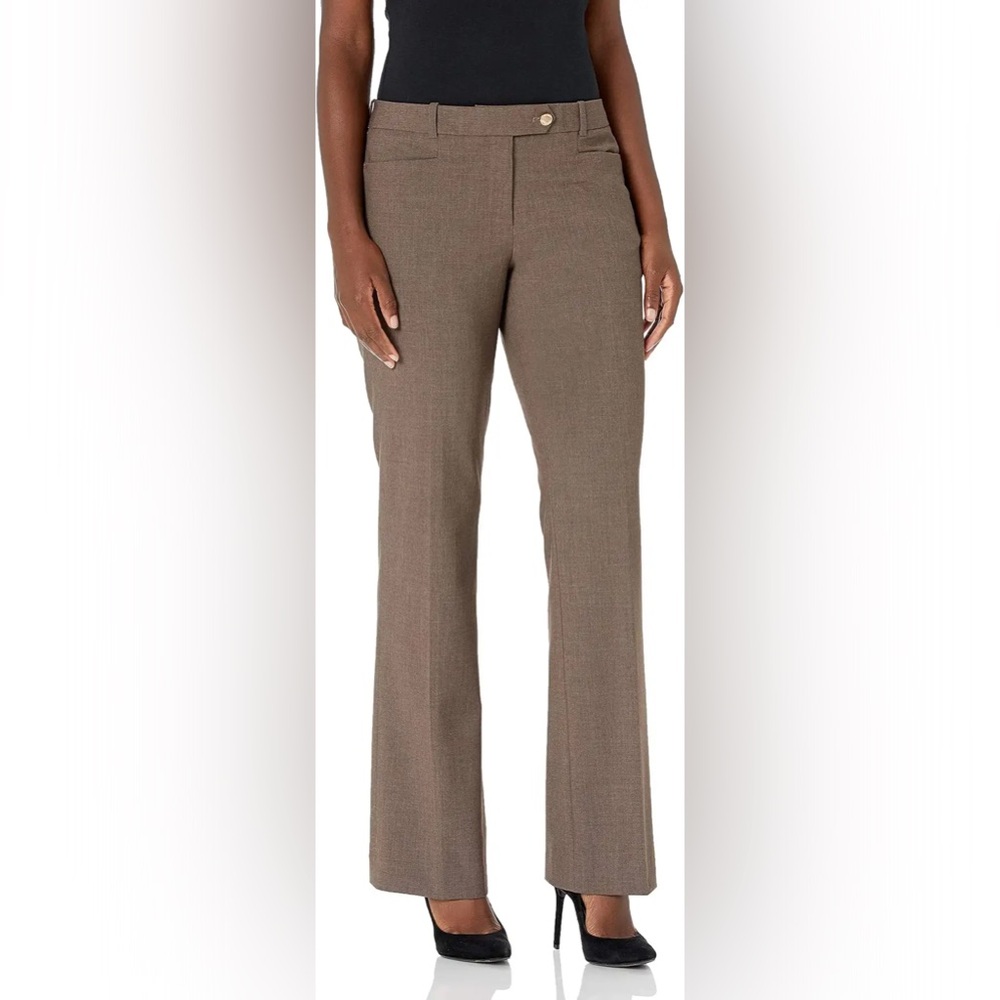 Calvin Klein Women’s Brown Modern Fit Trouser Pants - Size 8